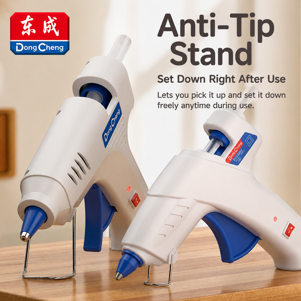 Hot Melt Glue Gun Cordless - Термоклеевой пистолет с алюминиевым соплом, PTC-керамическим