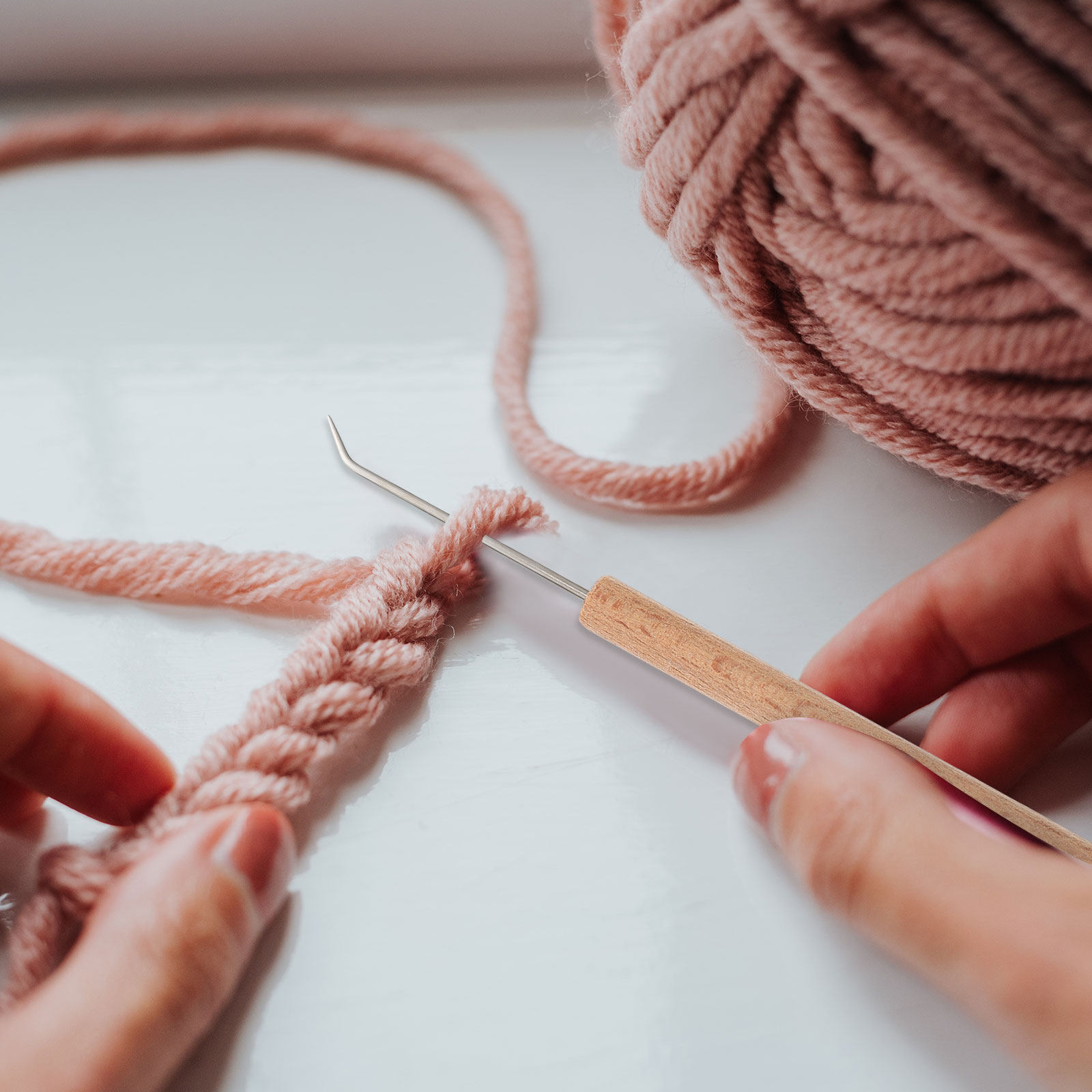1 шт. крючок для вязания с дер – обзор и цена Wooden Crochet Hooks Ergonomic Handle