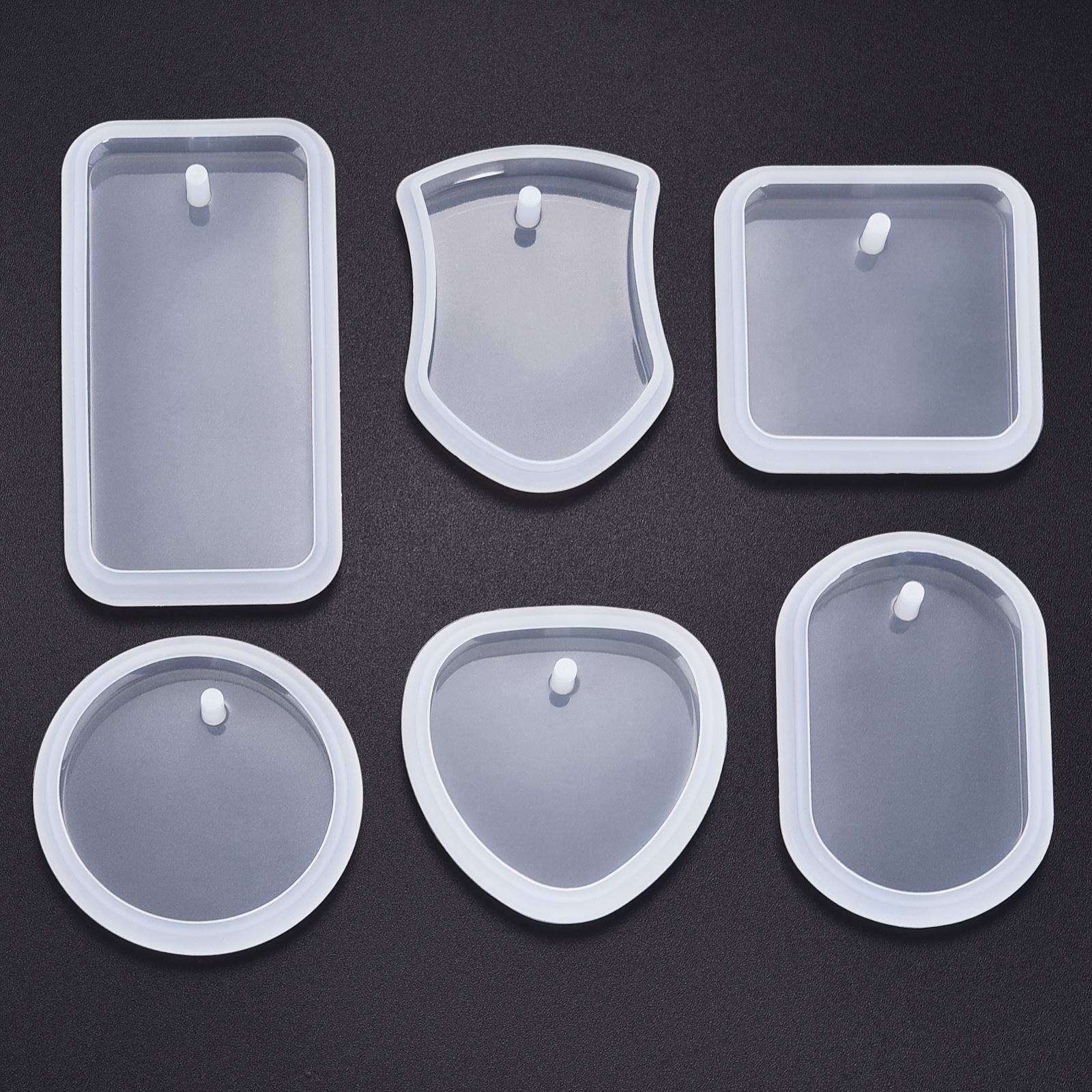 Брелок для рукоделия, искусств – обзор и цена Silicone Epoxy Resin Molds Set