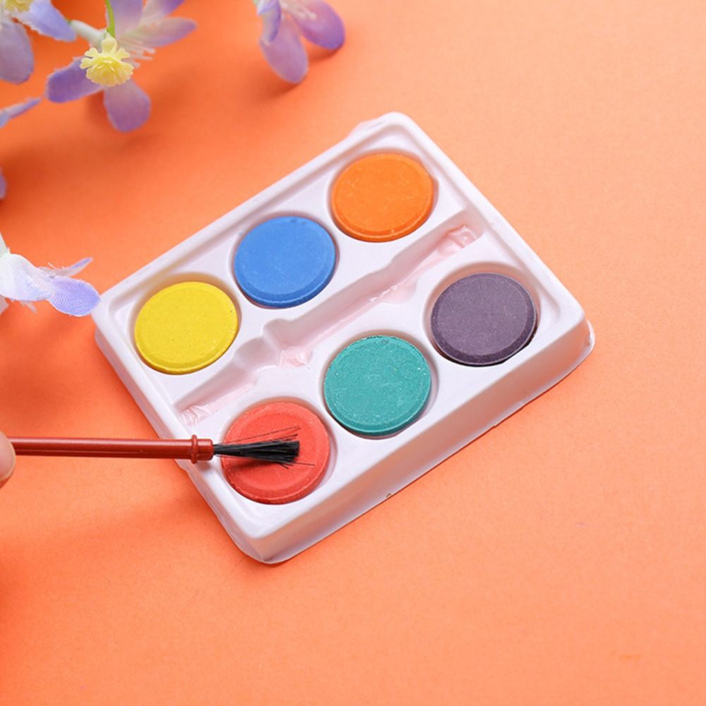 Портативный набор акварельных  – обзор и цена Watercolor Paint Set Solid Pigment