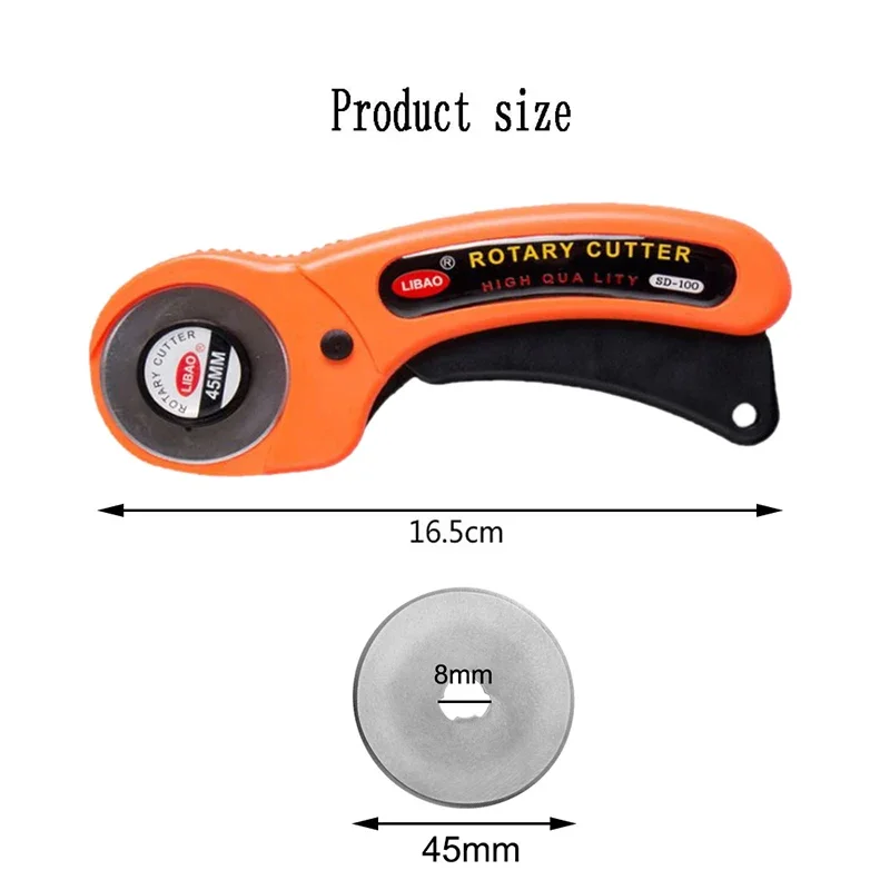 Набор роторных резаков 45 мм,  – обзор и цена Rotary Cutter For Fabric 45Mm