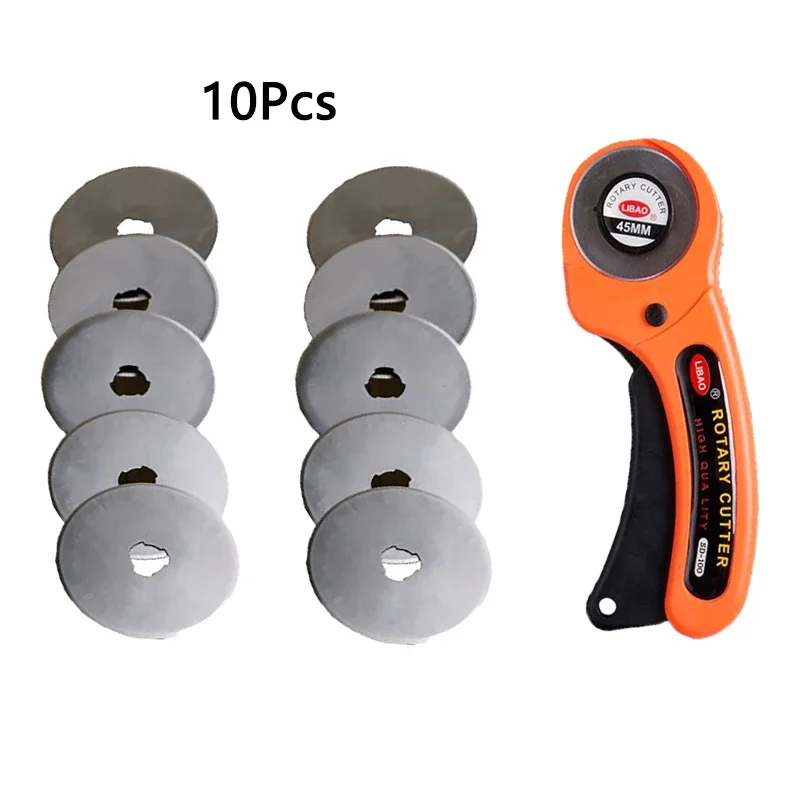 Набор роторных резаков 45 мм,  – обзор и цена Rotary Cutter For Fabric 45Mm